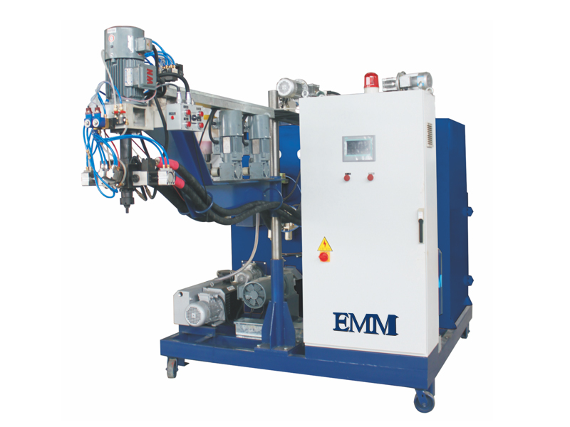 EMM106 pu elastomero liejimo mašina poliuretano ratams