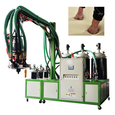 Aplinkos apsauga Žemo slėgio automatinė batų padų PU liejimo mašina putų gamybos mašina