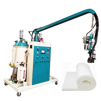 Parduodama mikroporėto poliuretano PU elastomero padangų ritinėlių slėgio liejimo įpurškimo mašina